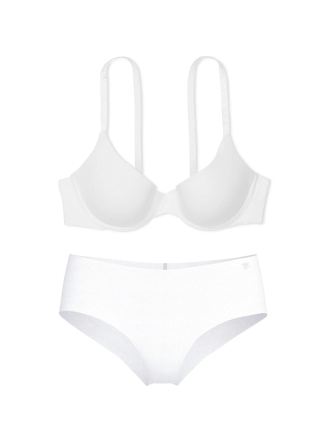 Комплект білизни Victoria's Secret бюст та трусики чики 1159853691 (Білий 38B/L)