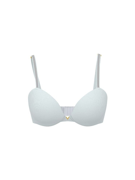 Комплект белья Victoria's Secret бюстгальтер и трусики стринги 1159855762 (Голубой 34D/L)