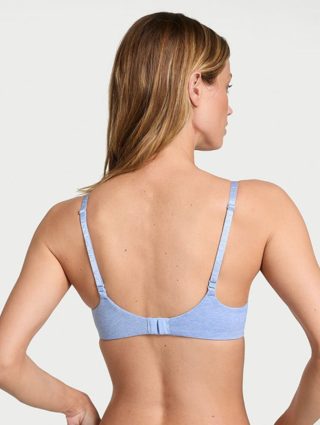 Женский комплект белья Victoria's Secret лиф и трусики брифы 1159857607 (Голубой 32C/S)