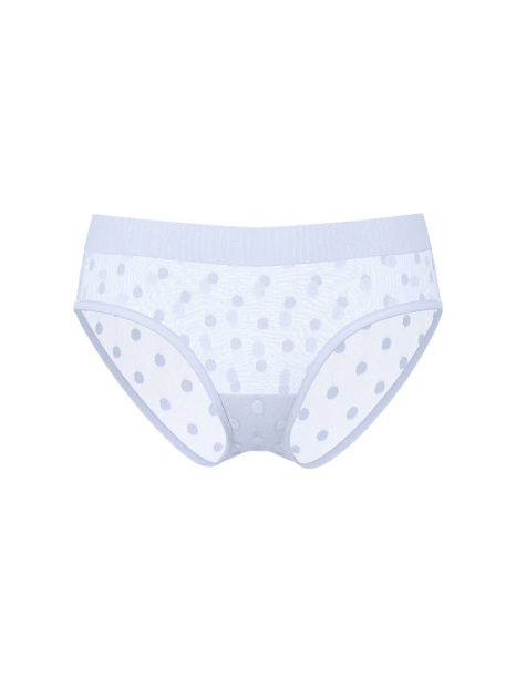 Сітчастий комплект білизни Victoria's Secret Push-Up бюст та трусики хіпхагери 1159859439 (Блакитний 38C/L)