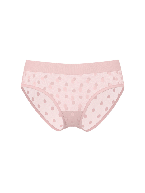 Напівпрозорий комплект білизни Victoria's Secret 1159859441 (Рожевий 36C/M)