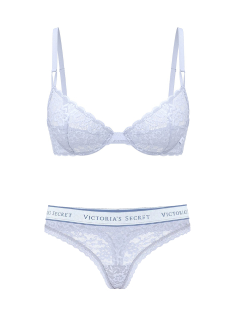 Мереживний комплект білизни Victoria's Secret бюст і трусики тонг 1159859555