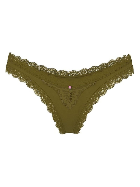 Комплект білизни Victoria's Secret бюстгальтер Push-Up та трусики бразиліани 1159860683 (Зелений 32C/S)