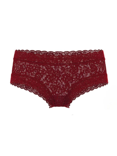 Комплект білизни Victoria's Secret погруддя Push-Up та трусики чики 1159860730 (Бордовий 34A/XS)