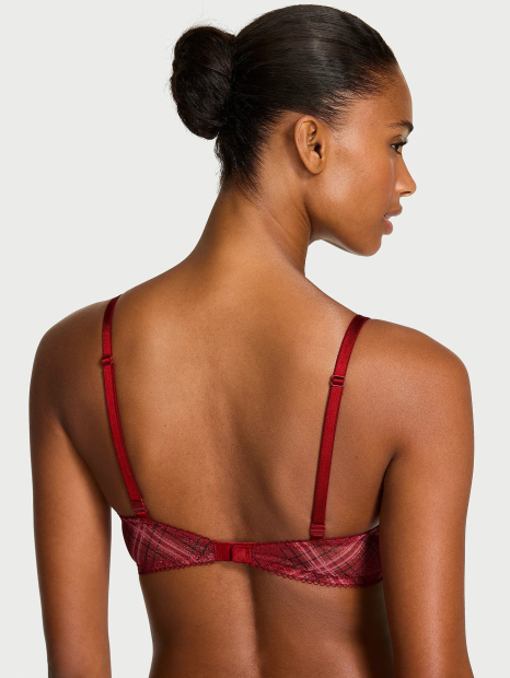Комплект білизни Victoria's Secret бюст та трусики чики 1159860736 (Червоний 36C/L)