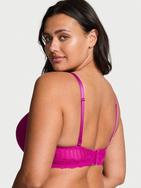 Комплект білизни Victoria's Secret бюст та трусики чики 1159862083 (Рожевий 34B/S)