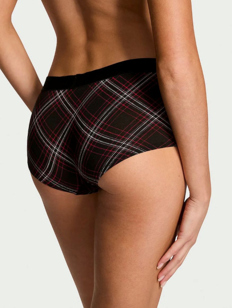 Жіночий комплект білизни Victoria's Secret ліф та трусики шортики 1159862093 (Чорний 40C/XXL)