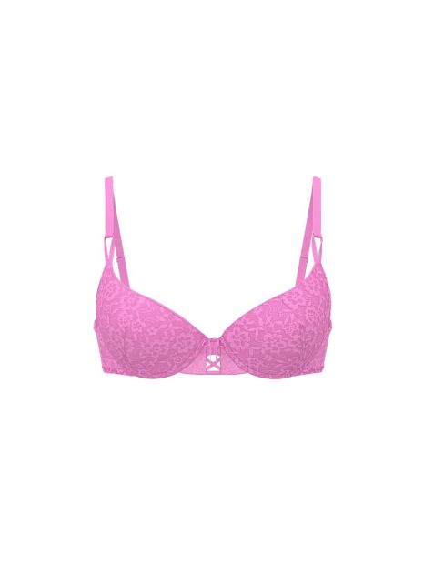 Комплект білизни Victoria's Secret бюст та трусики тонг 1159862104 (Рожевий 36C/L)