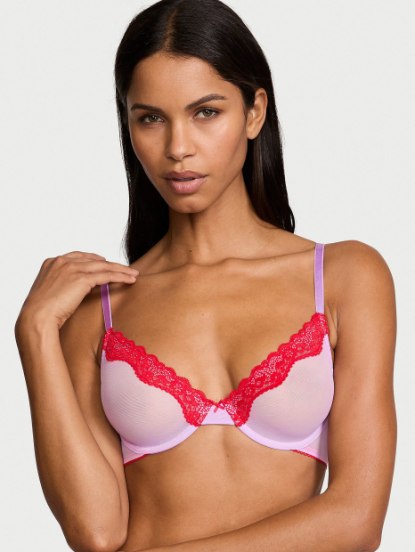 Мереживний комплект білизни Victoria's Secret бюст і трусики тонг 1159862583