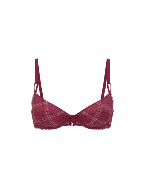 Комплект білизни Victoria's Secret бюст та трусики чики 1159862597 (Червоний 38C/L)