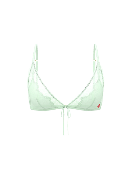 Комплект белья Victoria's Secret бралетт и трусики тонг 1160692123 (Зеленый XL)