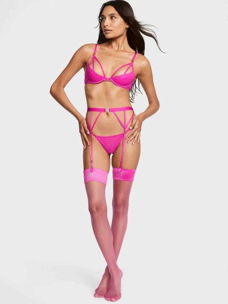 Жіночий комплект Victoria's Secret погруддя 1160733615 (Рожевий M)