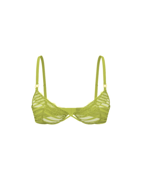 Комплект білизни Victoria's Secret бюст та трусики чики 1160785953 (Салатовий 32C/XS)
