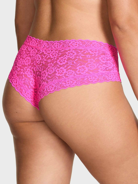Комплект белья Victoria's Secret бралетт триангл и трусики чики 1160984032 (Розовый M)