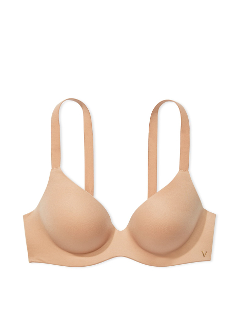 Жіночий комплект білизни Victoria's Secret ліф Push-Up та трусики брифи 1161065470 (Бежевий 38D/XL)