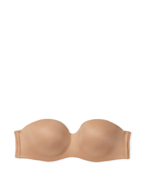 Комплект белья Victoria's Secret лиф и кружевные трусики стринги 1161339639 (Бежевый 36D/L)