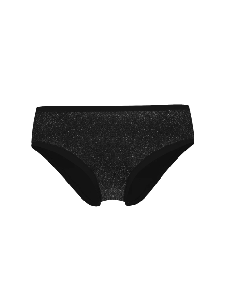 Комплект белья с блеском Victoria's Secret Pink бюстгальтер и трусики хипхаггеры 1161526100 (Черный 34A/S)