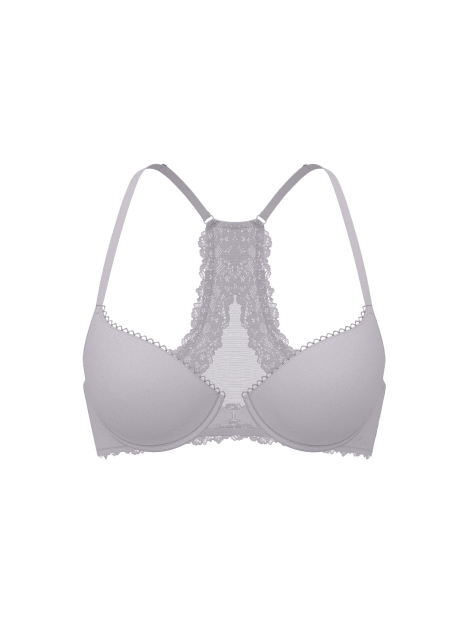 Женский комплект белья Victoria's Secret бюст и трусики брифы 1161551950 (Сиреневый 38D/XL)