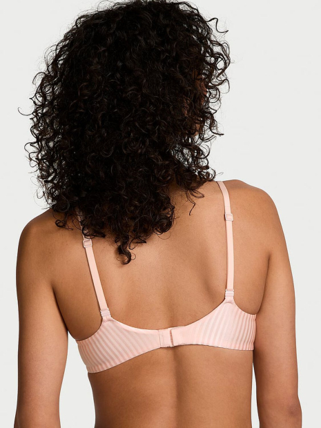 Комплект белья Victoria's Secret бюст и трусики тонг 1161585733 (Розовый 34B/S)