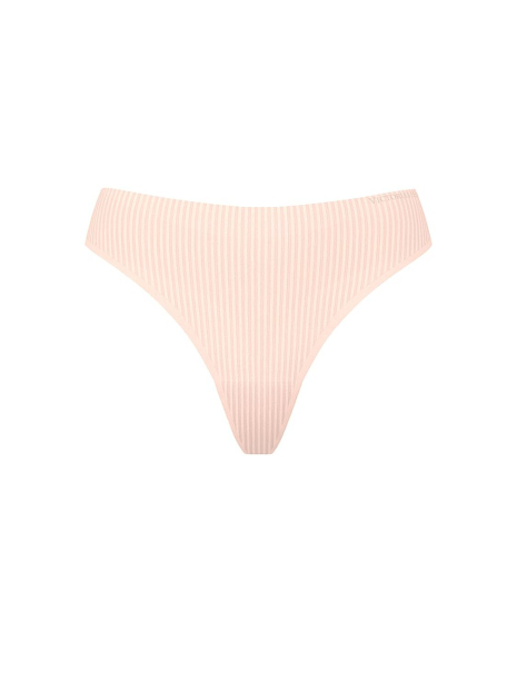 Комплект белья Victoria's Secret бюст и трусики тонг 1161585733 (Розовый 34B/S)