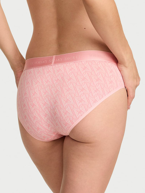 Женский комплект белья Victoria's Secret бюст Push-Up и трусики хипхаггеры 1161870764 (Розовый 36D/L)