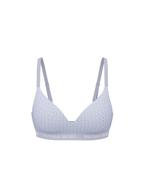 Женский комплект белья Victoria's Secret бюст и трусики тонг 1161874323 (Сиреневый 34B/M)