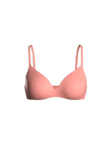 Женский комплект белья Victoria's Secret лиф Push-Up и трусики брифы 1161950093 (Розовый 38D/XL)