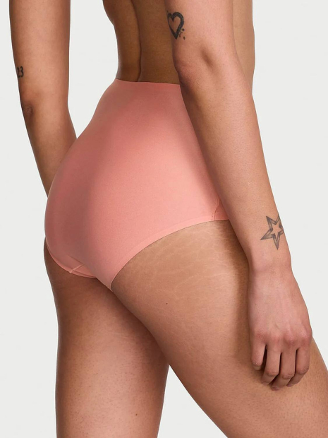 Женский комплект белья Victoria's Secret лиф Push-Up и трусики брифы 1161950093 (Розовый 38D/XL)