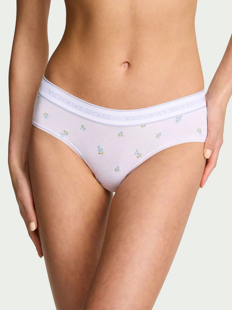 Комплект білизни Victoria's Secret погруддя Push-Up та трусики хіпхагери 1161963018 (Білий 34C/M)