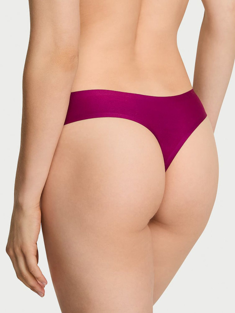 Женский комплект белья Victoria's Secret бюст и трусики тонг 1161990847 (Розовый 32B/XS)