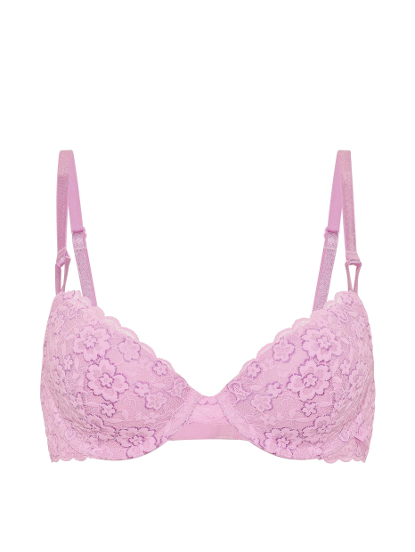 Кружевной комплект Victoria's Secret бюст и трусики чики 1161997570 (Сиреневый 34B/S)