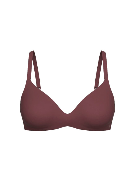 Женский комплект белья Victoria's Secret бюст и трусики тонг 1162134183 (Розовый 34D/M)