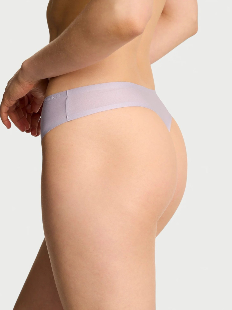 Женский комплект белья Victoria's Secret бюст и трусики тонг 1162139190 (Сиреневый 36B/M)