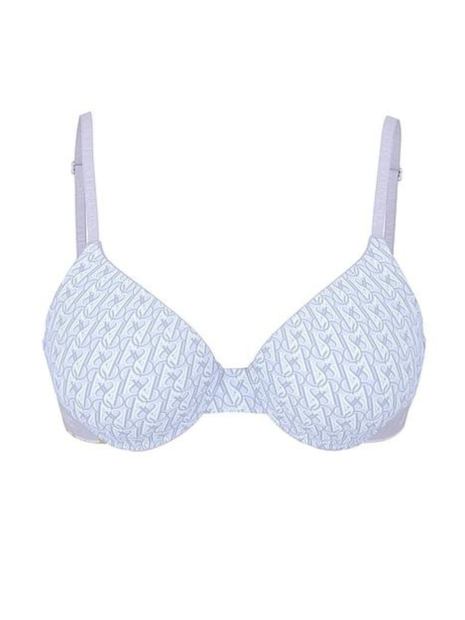 Женский комплект белья Victoria's Secret бюст Push-Up и трусики хипхаггеры 1162193280 (Голубой 38C/XL)