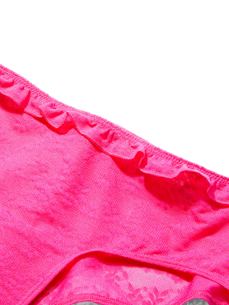 Комплект білизни Victoria's Secret Pink корсетний топ та трусики чики 1162197981 (Рожевий XL)