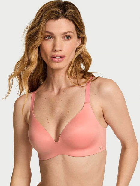 Женский комплект белья Victoria's Secret бюст и трусики бикини 1162484840 (Розовый 38C/XL)
