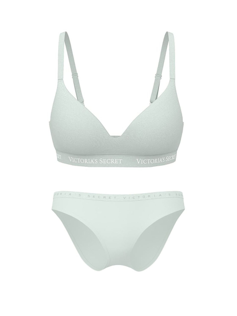 Жіночий комплект білизни Victoria's Secret бюст і трусики бікіні 1162609453 (Бірюзовий 34B/S)