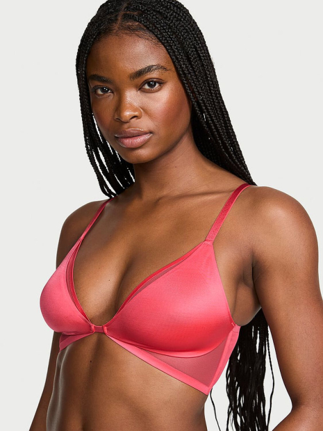 Комплект белья Victoria's Secret бралетт и трусики чики 1162664993 (Розовый XS)