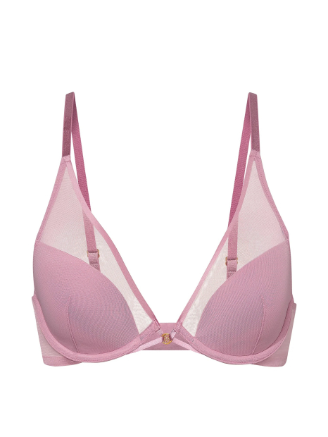 Комплект белья Victoria's Secret бюст и трусики чики 1162655564 (Розовый 38C/XL)