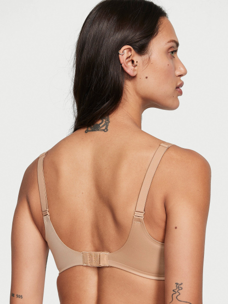Женский комплект белья Victoria's Secret бюст и трусики брифы 1162695066 (Бежевый 44C/XXL)