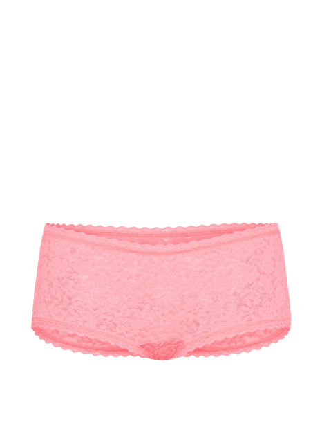 Кружевной комплект Victoria's Secret бюст и трусики шортики 1162850021 (Розовый 34C/M)