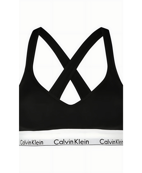 Комплект білизни Calvin Klein бралетт топ та трусики бікіні 1162864248 (Чорний XL)