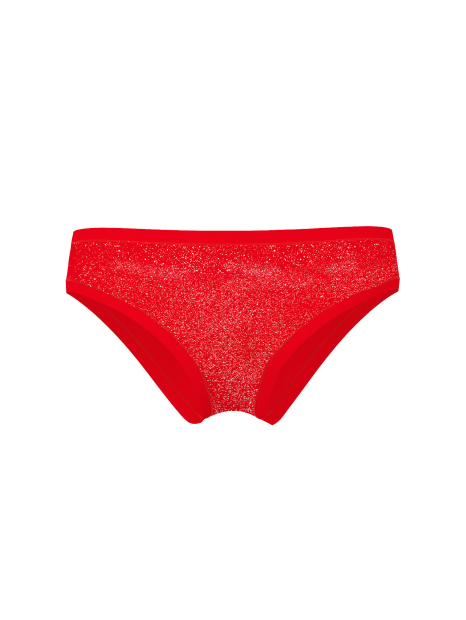 Комплект белья с блеском Victoria's Secret Pink бюстгальтер Push-Up и трусики чики 1162937963 (Красный 34A/S)