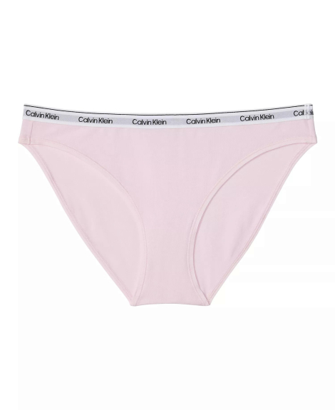 Женский комплект белья Calvin Klein бралетт и трусики бикини 1163179283 (Розовый M)