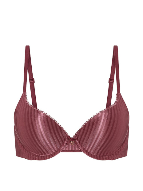Женский комплект белья Victoria's Secret бюст с Push-Up и трусики бикини 1163050202 (Розовый 34C/S)