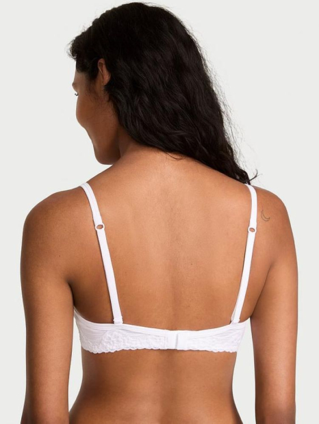 Комплект білизни Victoria's Secret бюст та трусики чики 1163316660 (Білий 34D/M)