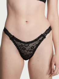 Комплект білизни Victoria's Secret погруддя Push-up і трусики бразиліана 1159838263 (Чорний 32C/S)