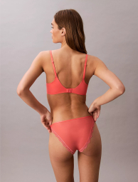 Жіночі трусики бікіні Calvin Klein з мереживом 1159838372 (рожевий XS)
