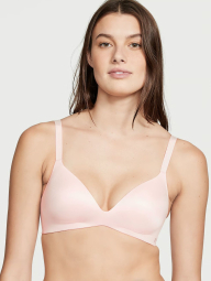 Жіночий комплект білизни Victoria's Secret погруддя з технологією Infinity Flex і бікіні трусики 1159838403 (Рожевий 38C/L)
