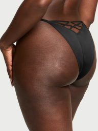 Ефектний комплект Victoria's Secret бюст Push-Up та трусики бразилії 1159838872 (Чорний 40D/XXL)